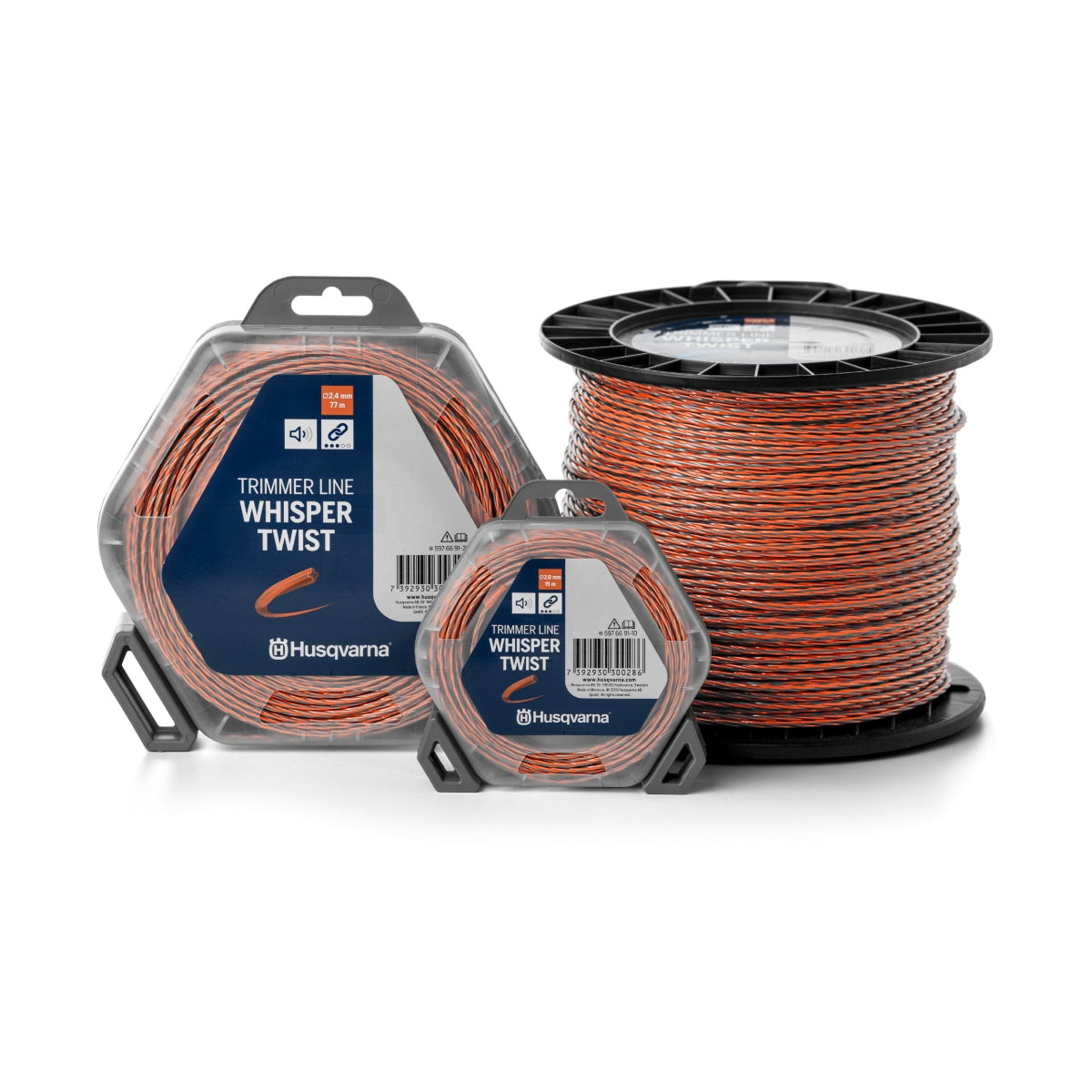 NYLON WHISPER TWIST 1,5 MM 15M