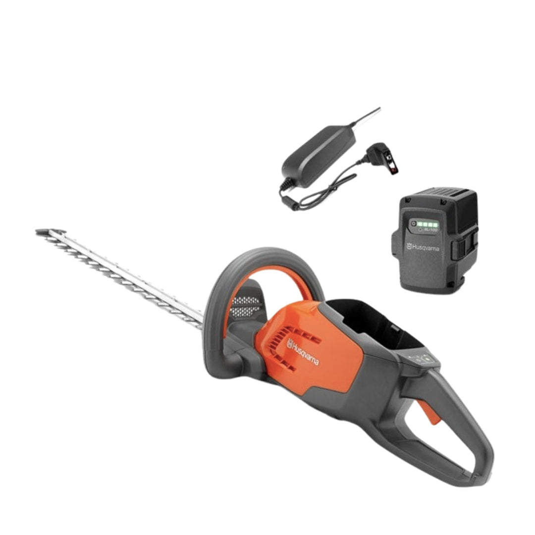 CORTASETOS HUSQVARNA 136LIHD45 KIT(BATERIA BLI10 + CARGADOR QC80)
