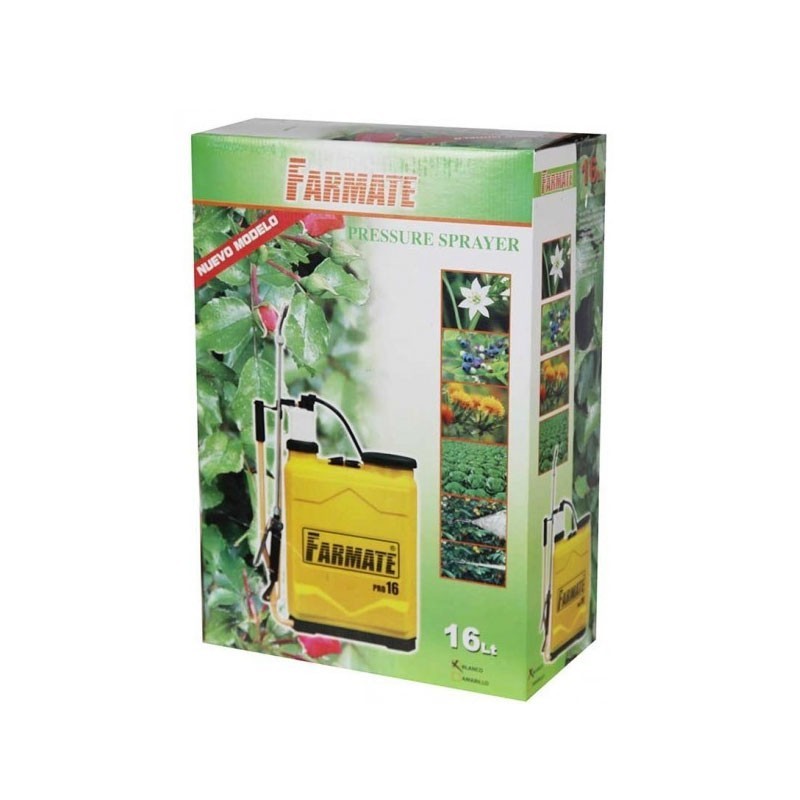 MOCHILA PULVERIZADORA DE ESPALDA 16L DE FARMATE