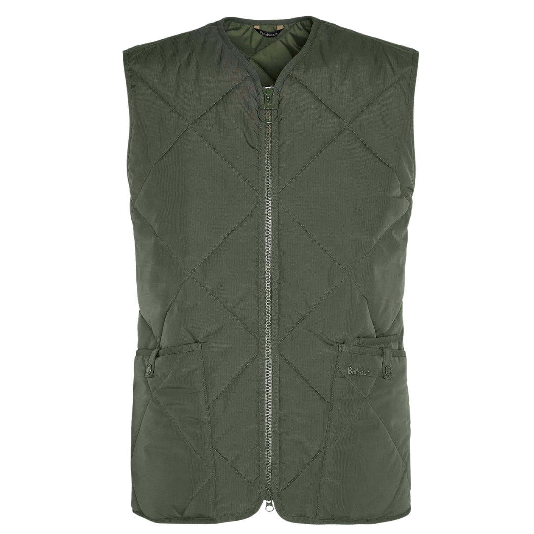 Chaleco de Campo Barbour Finn Gilet Verde