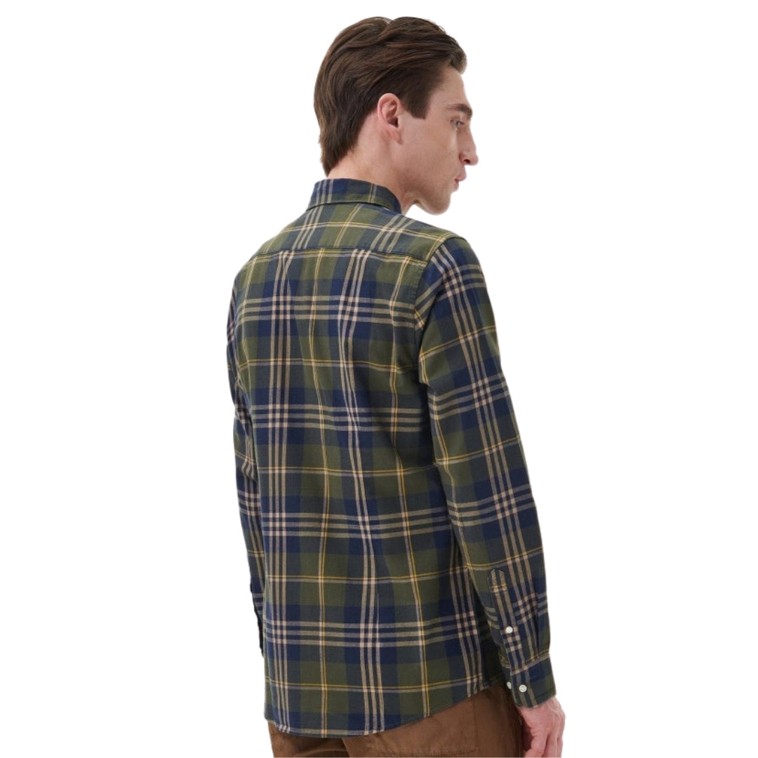 Camisa Edgar Tailored Barbour Olive