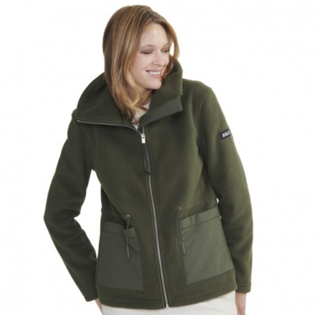 Chaqueta Polar Aigle doble material Avocat