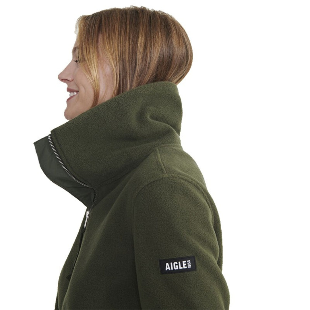 Chaqueta Polar Aigle doble material Avocat