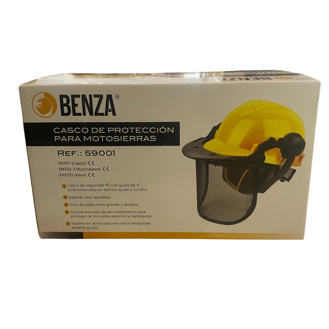 CASCO DE PROTECCIÓN PARA MOTOSIERRAS BENZA