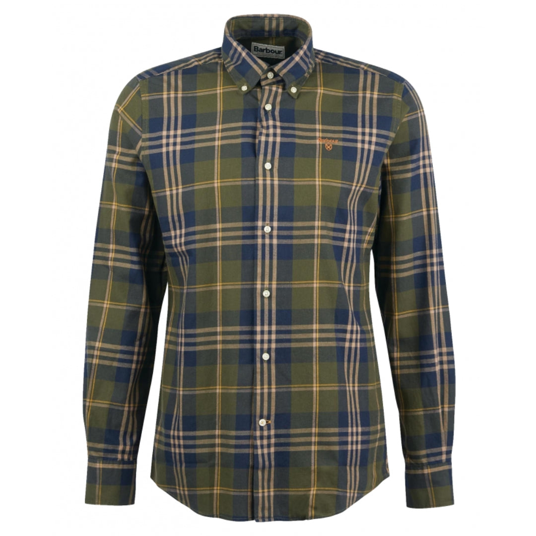 Camisa Edgar Tailored Barbour Olive